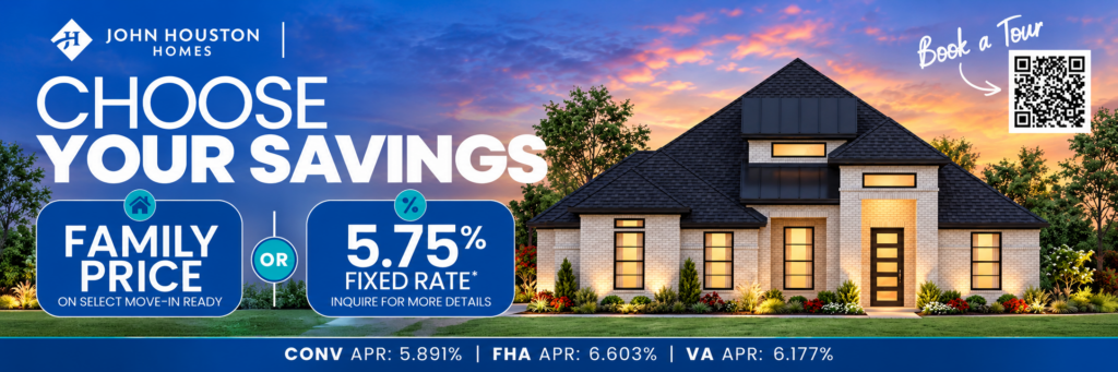 Choose Your Savings Homebuilder Banner